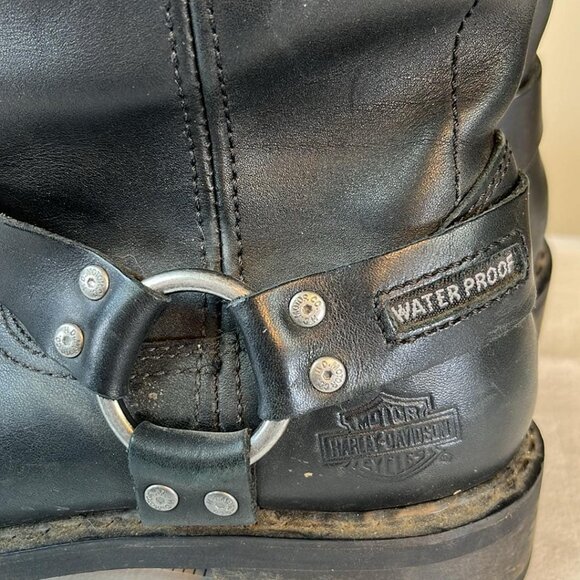 Men's 9.5M Harley Davidson Harness Motorcycle Boots Biker Outdoors Protection - Picture 9 of 10